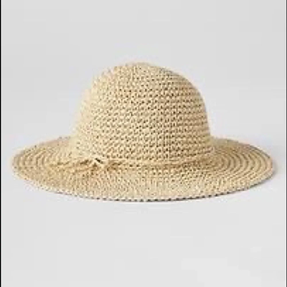 {Baby Gap} Factory Natural Straw Floppy Sun Hat